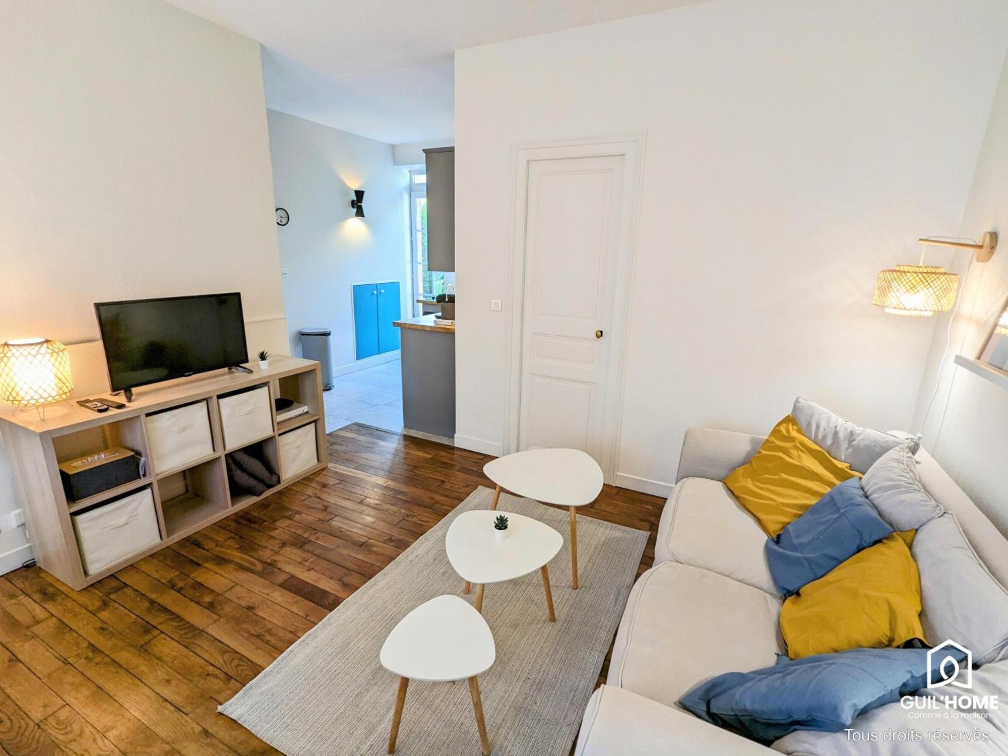 Apartamento O Plaisir Des Sens * Jardin * Parking * Plain-Pied Orléans Exterior foto